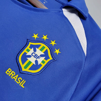 Camisa Seleção Brasil II - Retrô 2002