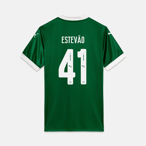 Camisa Puma Palmeiras 2025/26 I - Estevão N° 41