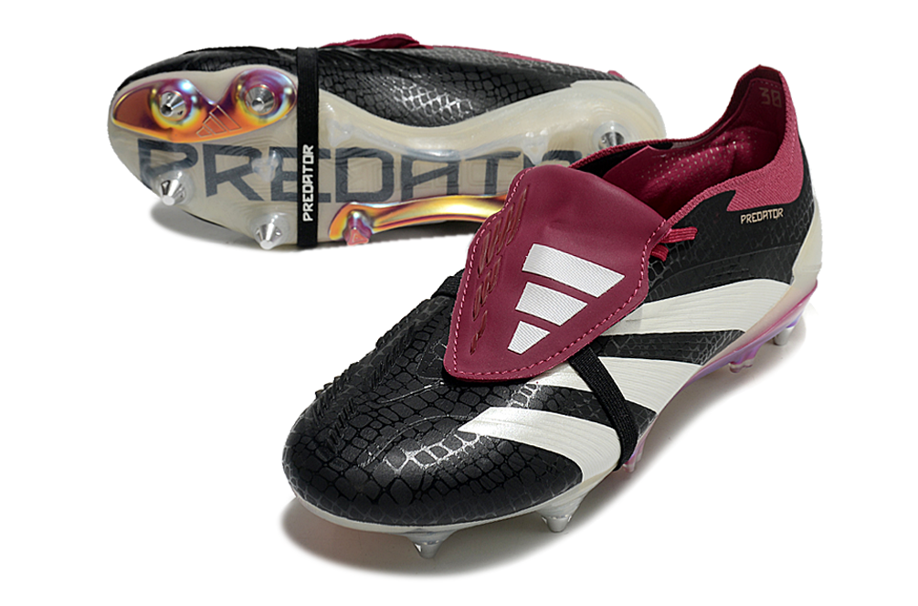 Chuteira Adidas Predator Tongue Elite Trava Mista